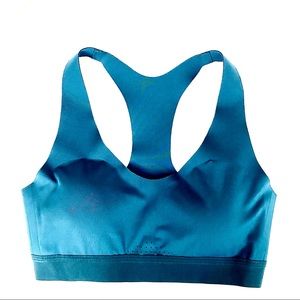 Teal Racerback Sports Bra